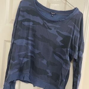 Splendid Camo Super Soft Pullover